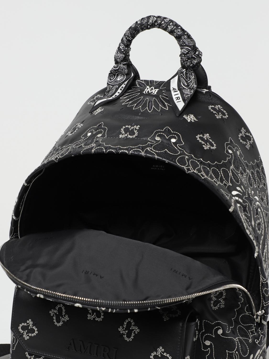 AMIRI BACKPACK: Backpack men Amiri, Black - Img 4