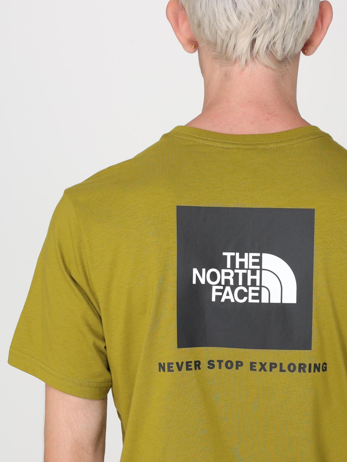 THE NORTH FACE T-SHIRT: T-shirt men The North Face, Green - Img 4