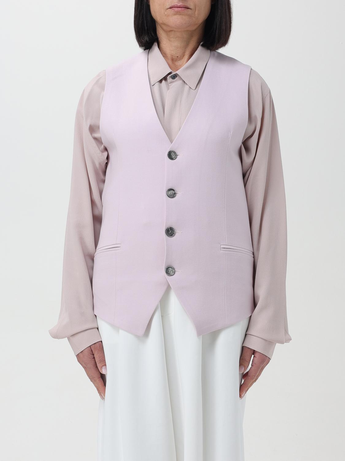 AMI PARIS WAISTCOAT: Blazer woman Ami Paris, Pink - Img 1