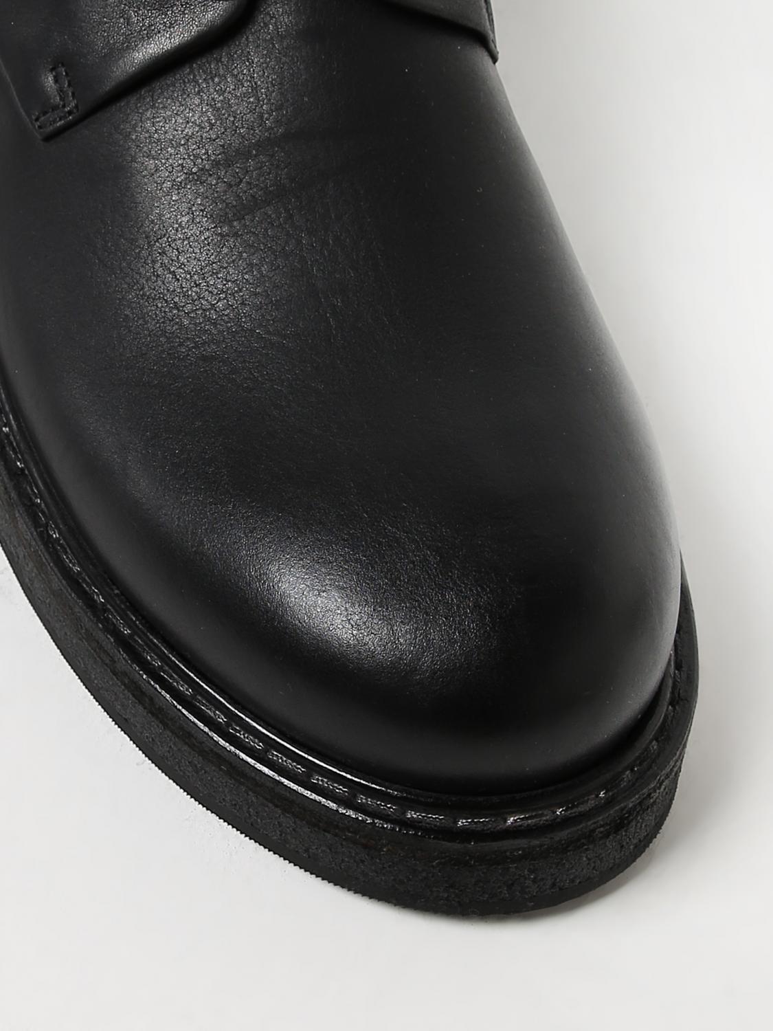 MARSÈLL SCARPE STRINGATE: Derby Parrucca Marsell in pelle bottalata, Nero - Img 4