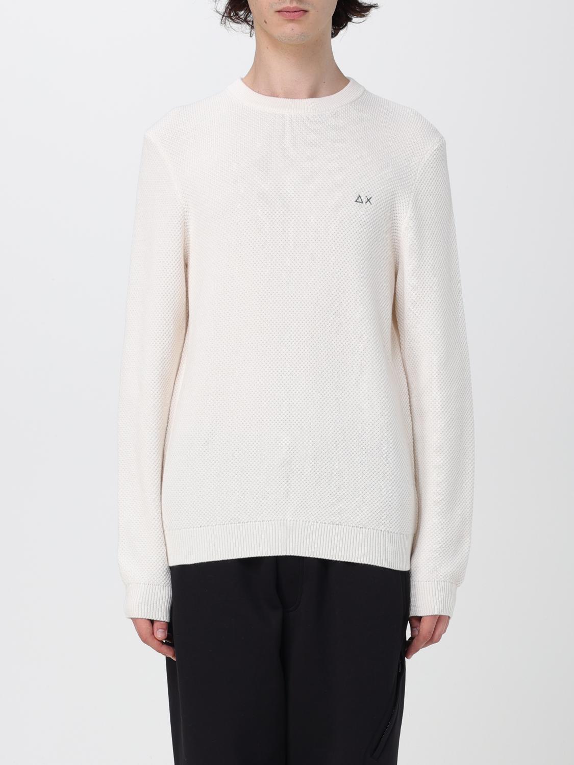 SUN68 SWEATER: Sweater men Sun 68, White - Img 1