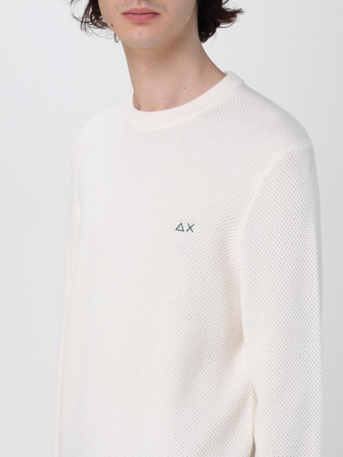 SUN68 SWEATER: Sweater men Sun 68, White - Img 3