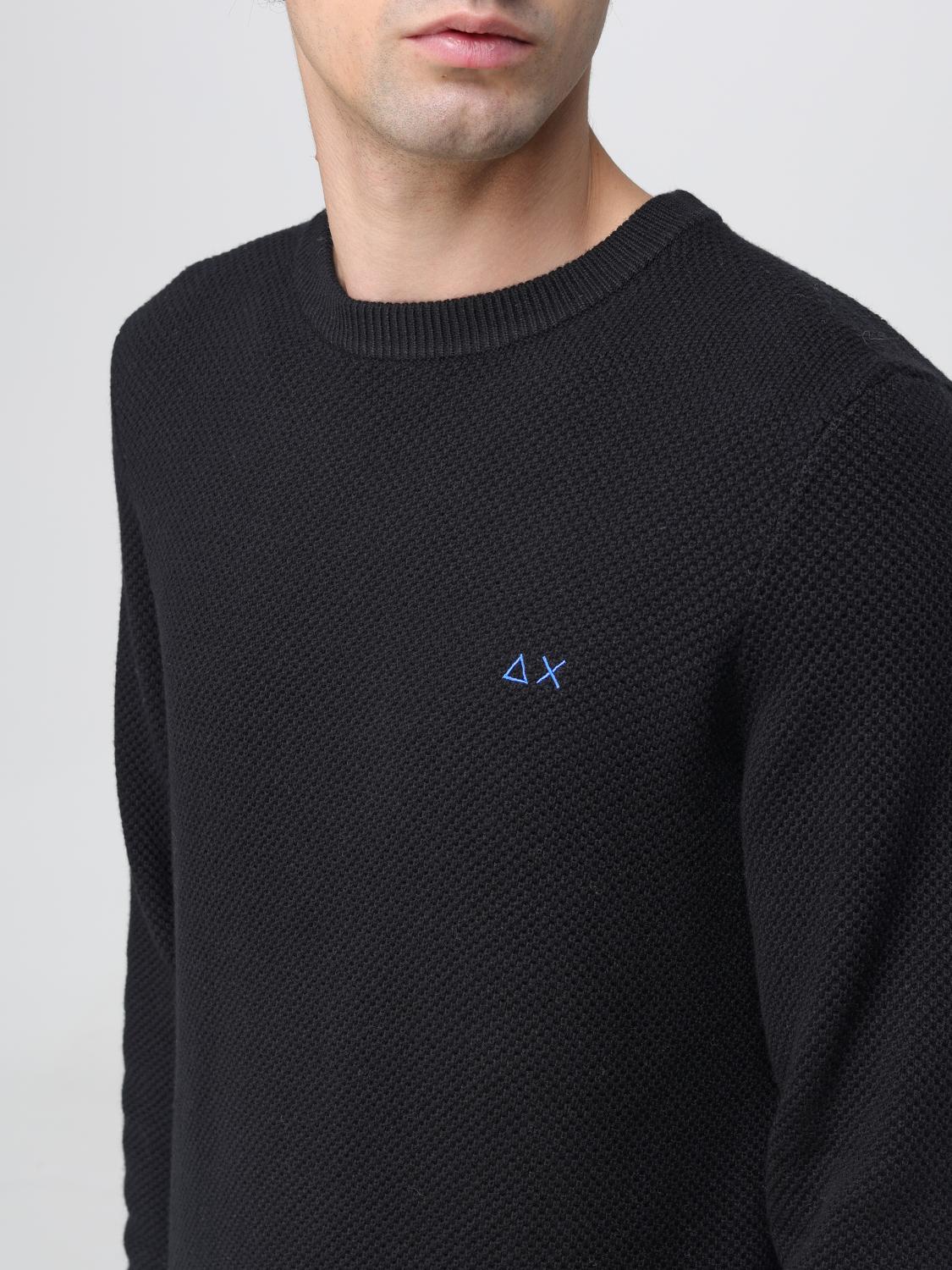 SUN68 SWEATER: Sweater men Sun 68, Black - Img 3