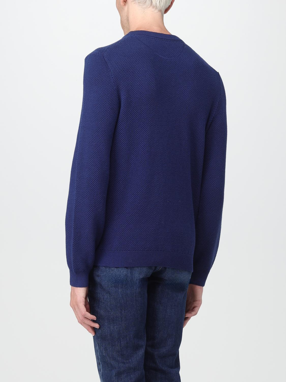 SUN68 SWEATER: Sweater men Sun 68, Blue - Img 2