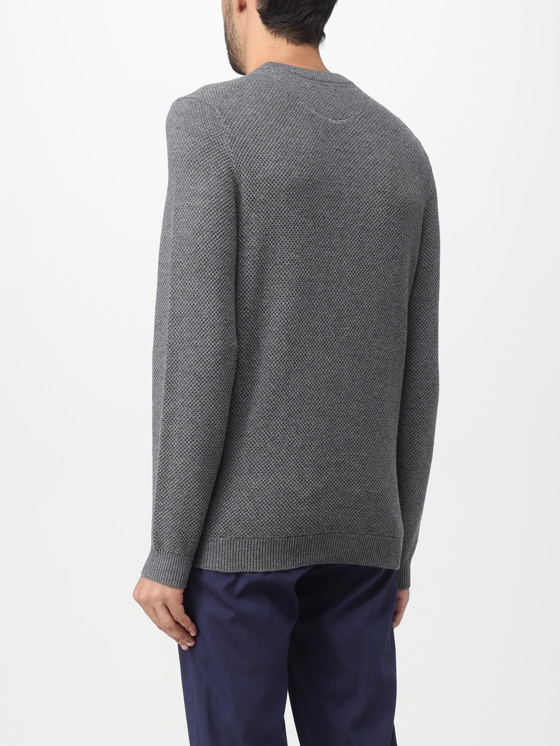 SUN68 SWEATER: Sweater men Sun 68, Grey - Img 2