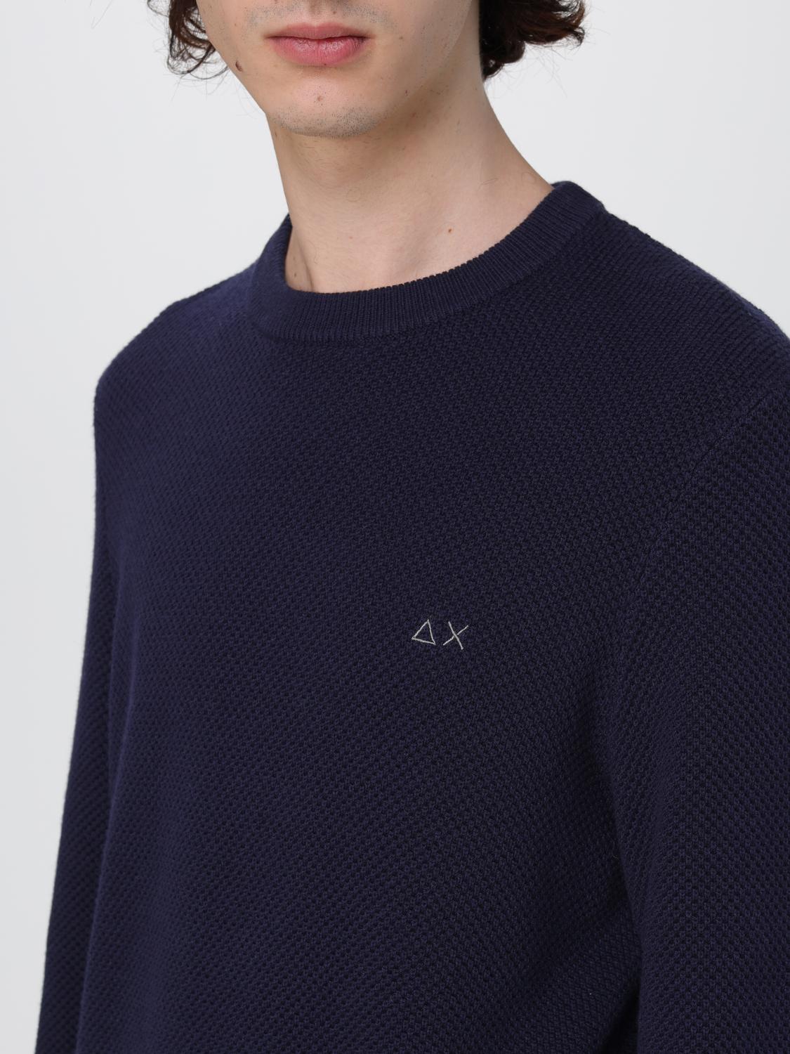 SUN68 毛衣: 毛衣 男士 Sun 68, 海军蓝 - Img 3