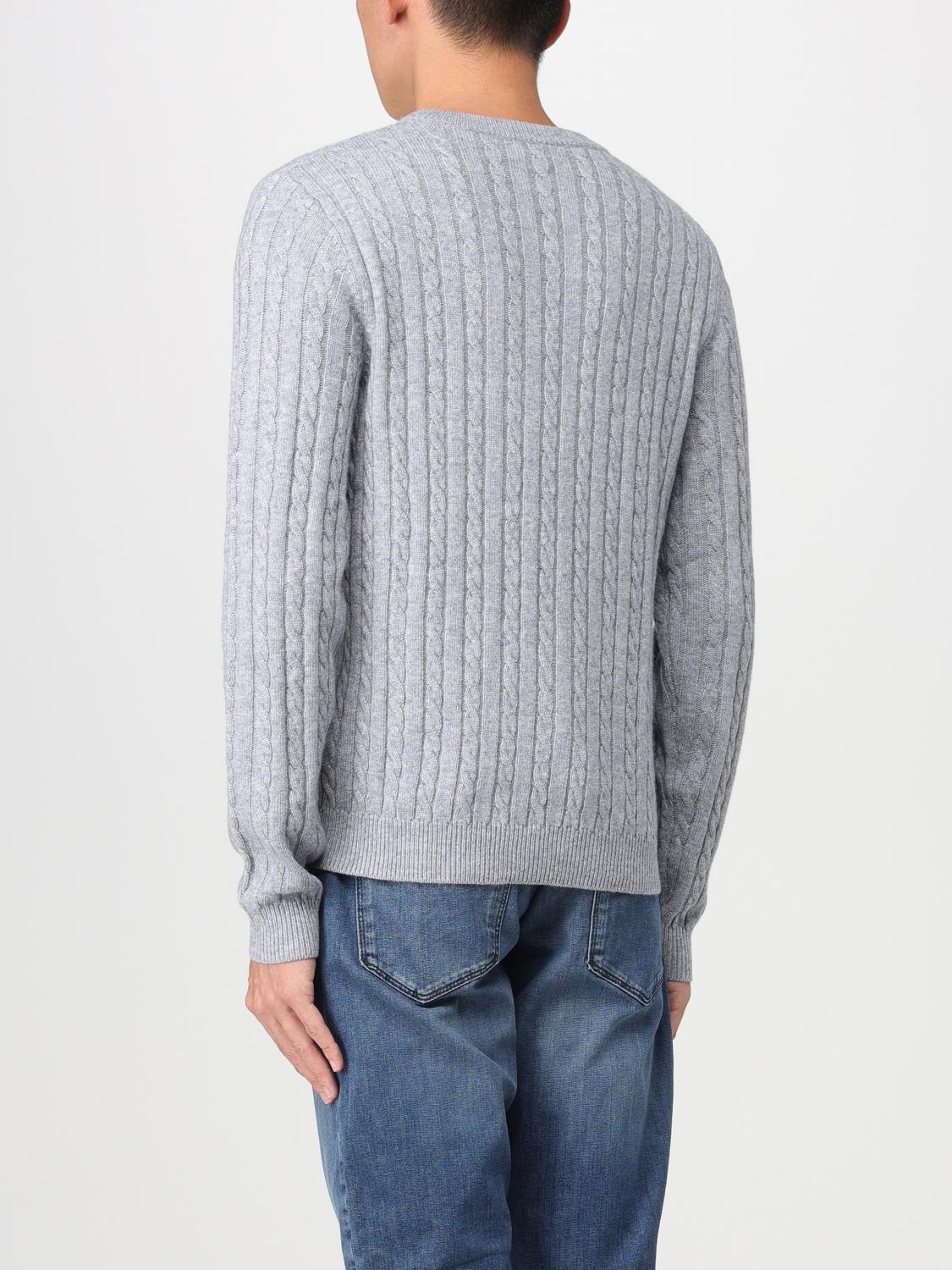 SUN68 SWEATER: Sweater men Sun 68, Grey - Img 2