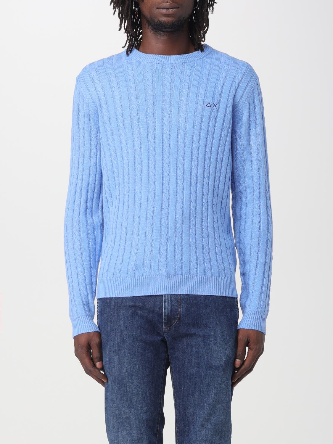 SUN68 SWEATER: Sweater men Sun 68, Blue 1 - Img 1