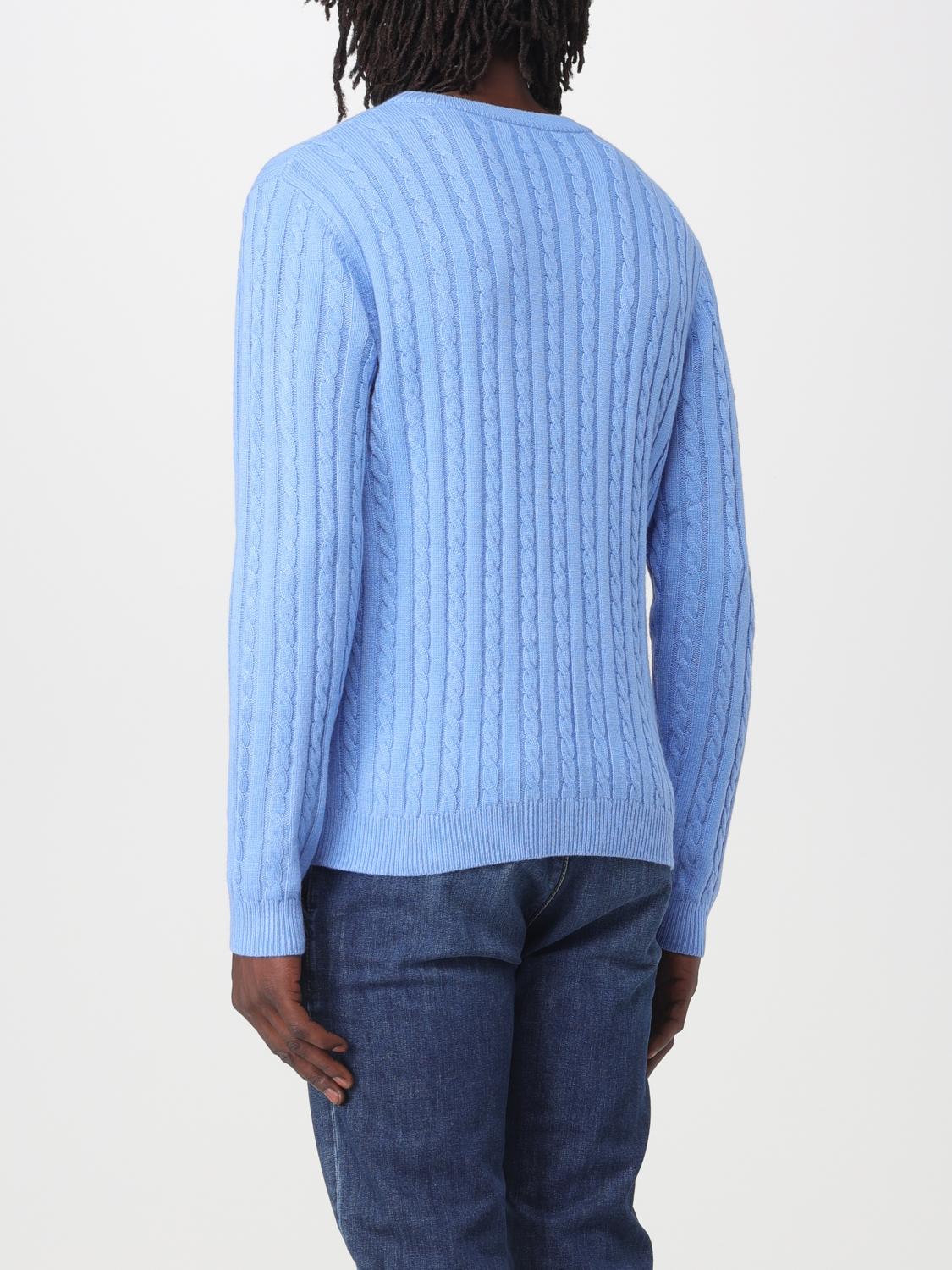 SUN68 SWEATER: Sweater men Sun 68, Blue 1 - Img 2