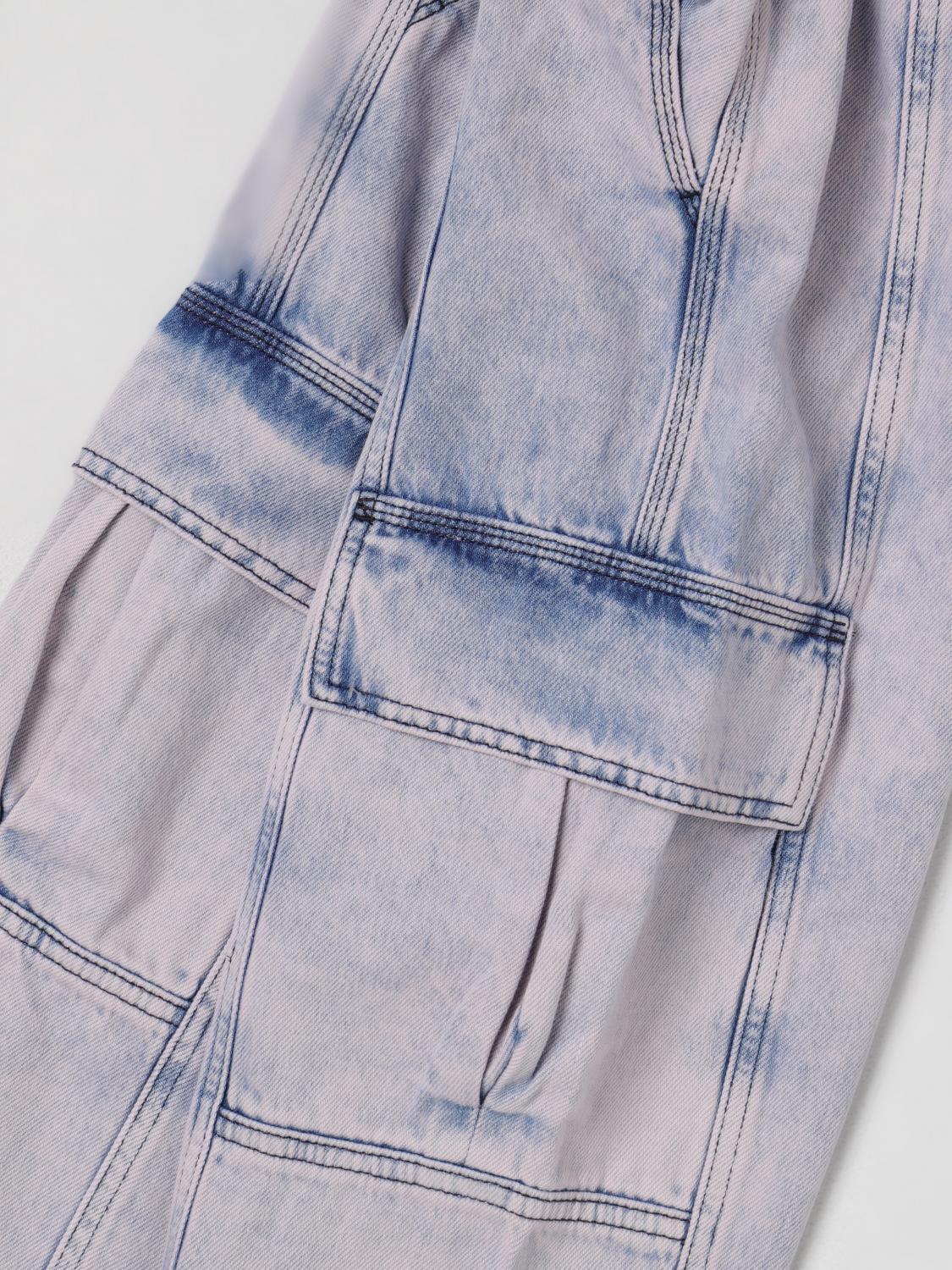 DKNY PANTALONES: Pantalón niños Dkny, Violeta - Img 3