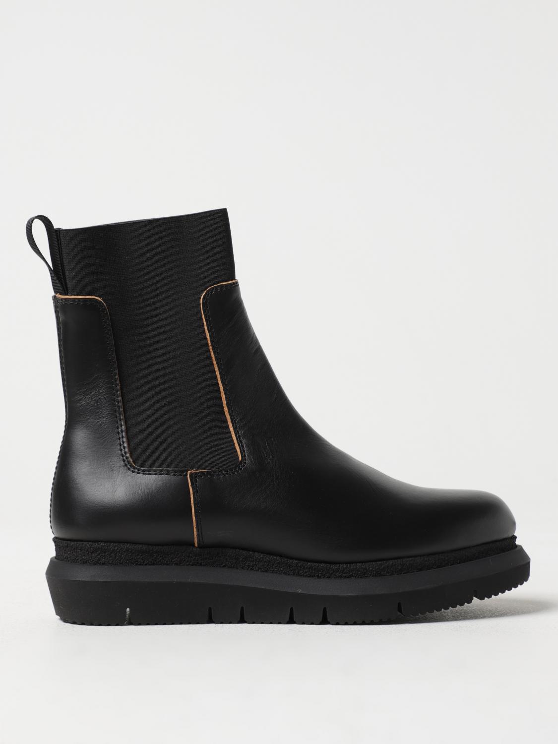 SACAI BOOTS: Shoes men Sacai, Black - Img 1