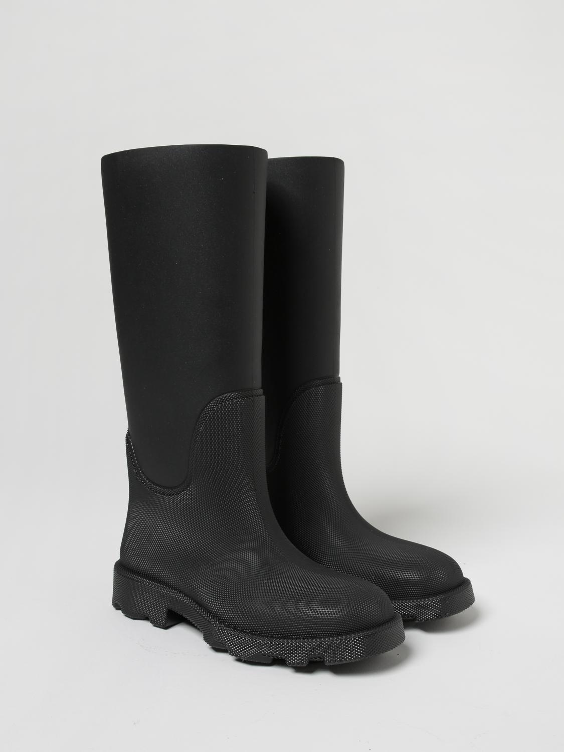 BURBERRY BOOTS: Burberry Raymond rubber boots, Black - Img 2