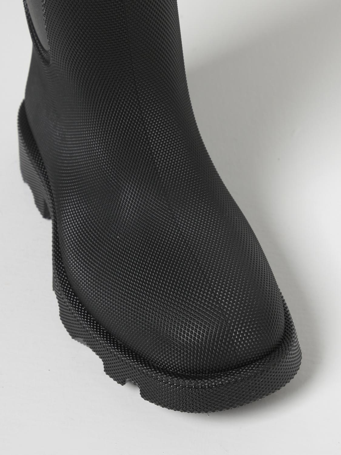 BURBERRY BOOTS: Burberry Raymond rubber boots, Black - Img 4