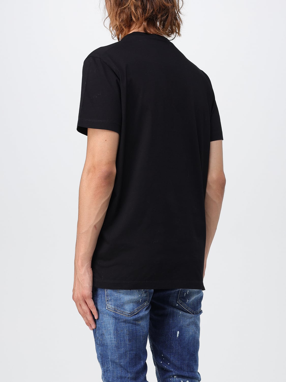 DSQUARED2 CAMISETA: Camiseta hombre Dsquared2, Negro - Img 3