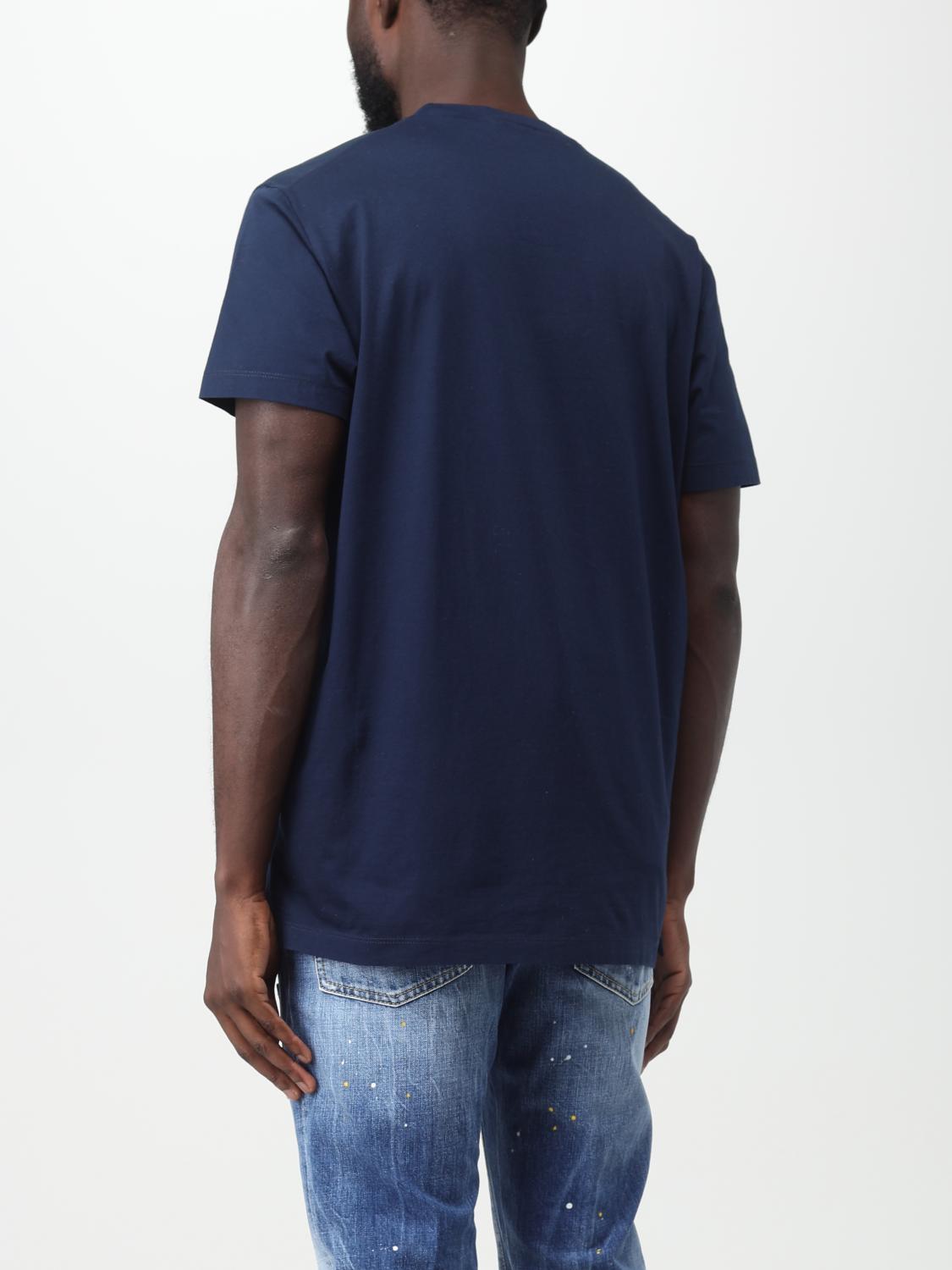 DSQUARED2 CAMISETA: Camiseta hombre Dsquared2, Azul Oscuro - Img 3