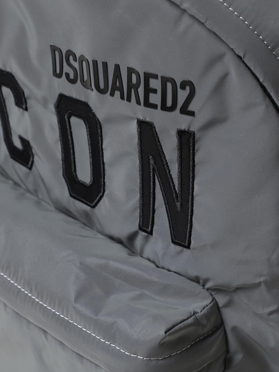 DSQUARED2 MOCHILA: Chaquetas niños Dsquared2 Junior, Plata - Img 3