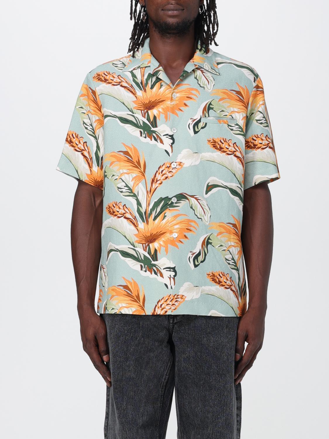 Maison Margiela shirt in linen and cotton - Green