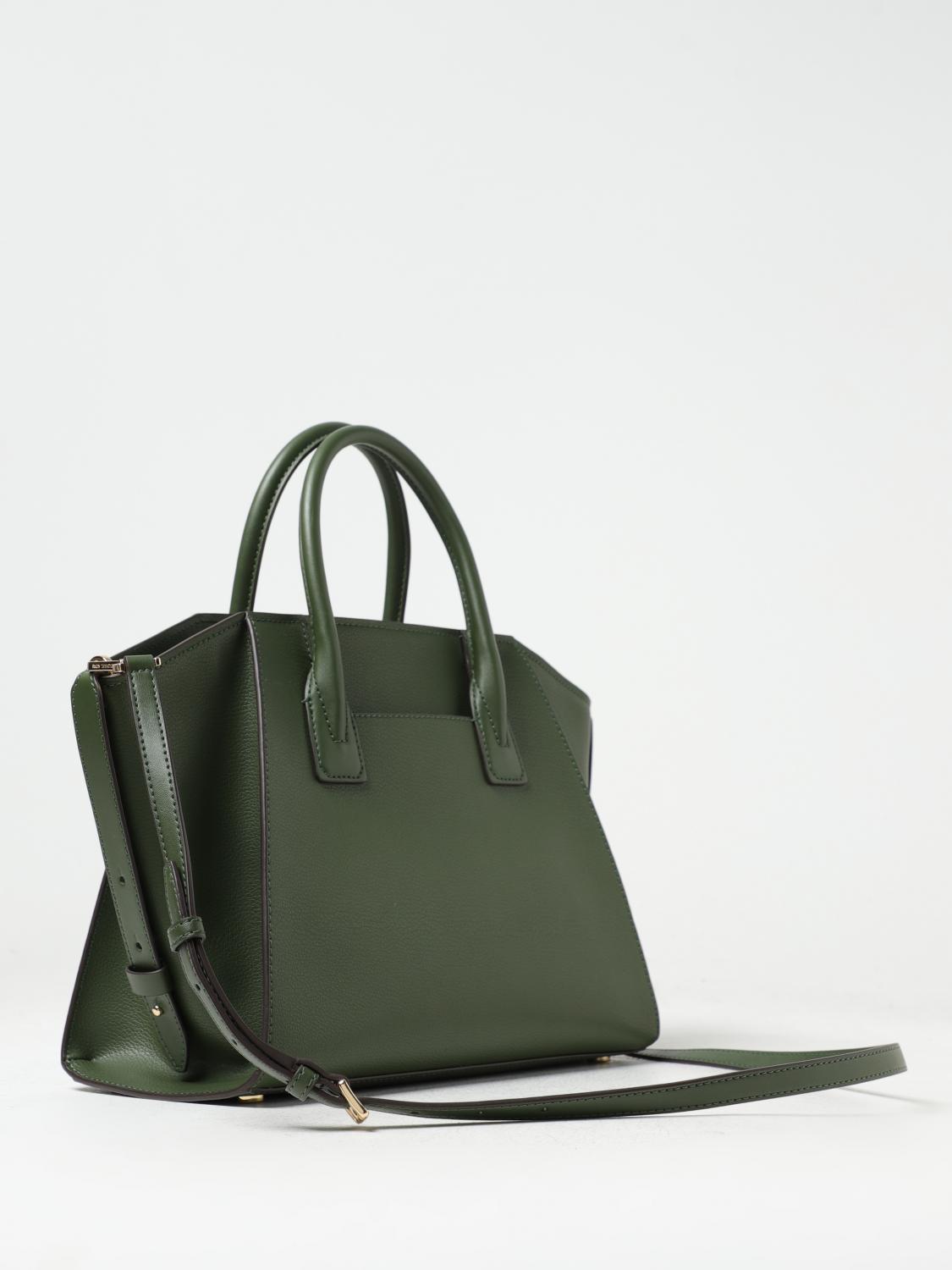 MICHAEL KORS BORSA A MANO: Borsa Avril Michael Kors in pelle a micro grana, Verde - Img 2