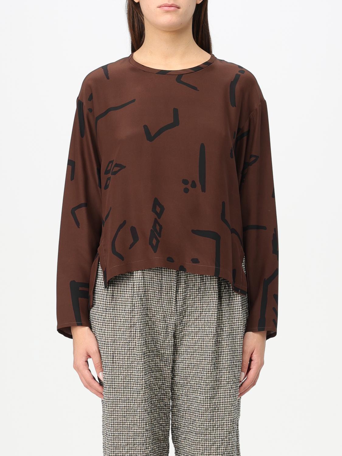 ALYSI TOP: Top damen Alysi, Braun - Img 1