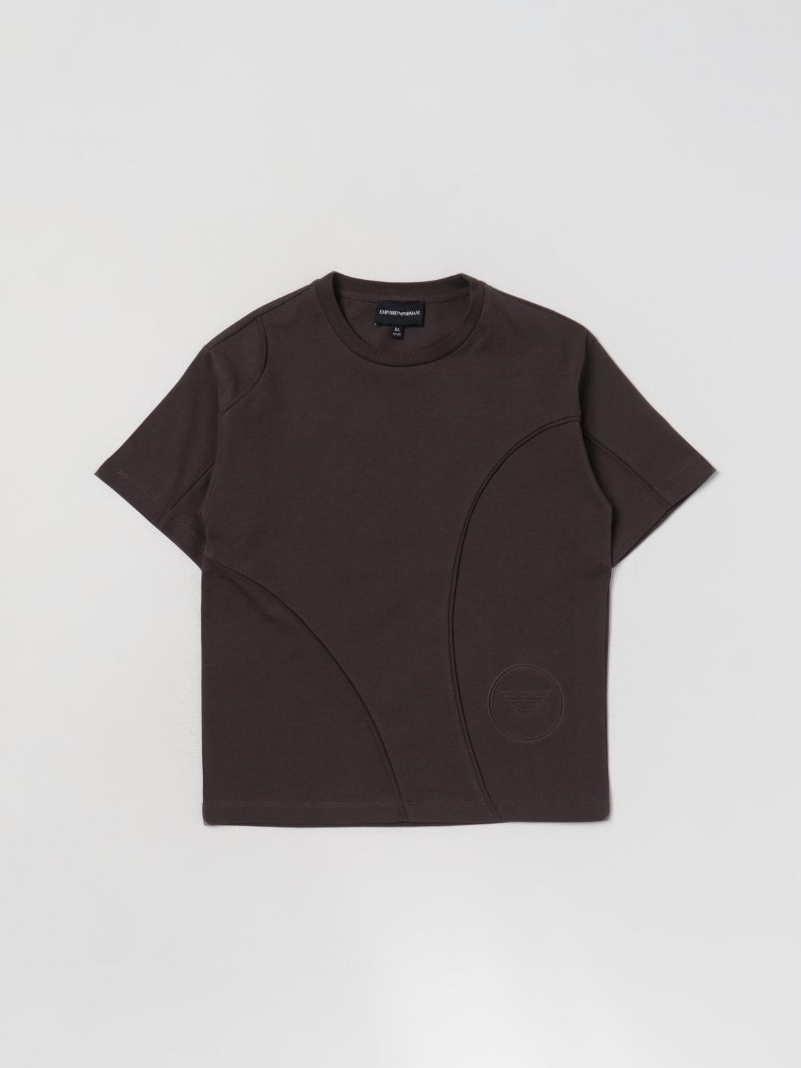 EMPORIO ARMANI: T-shirt kids - Blue | Emporio Armani t-shirt