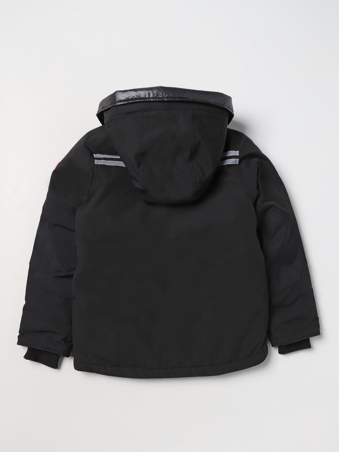 CANADA GOOSE JACKE: Jacke kinder Canada Goose, Schwarz - Img 2