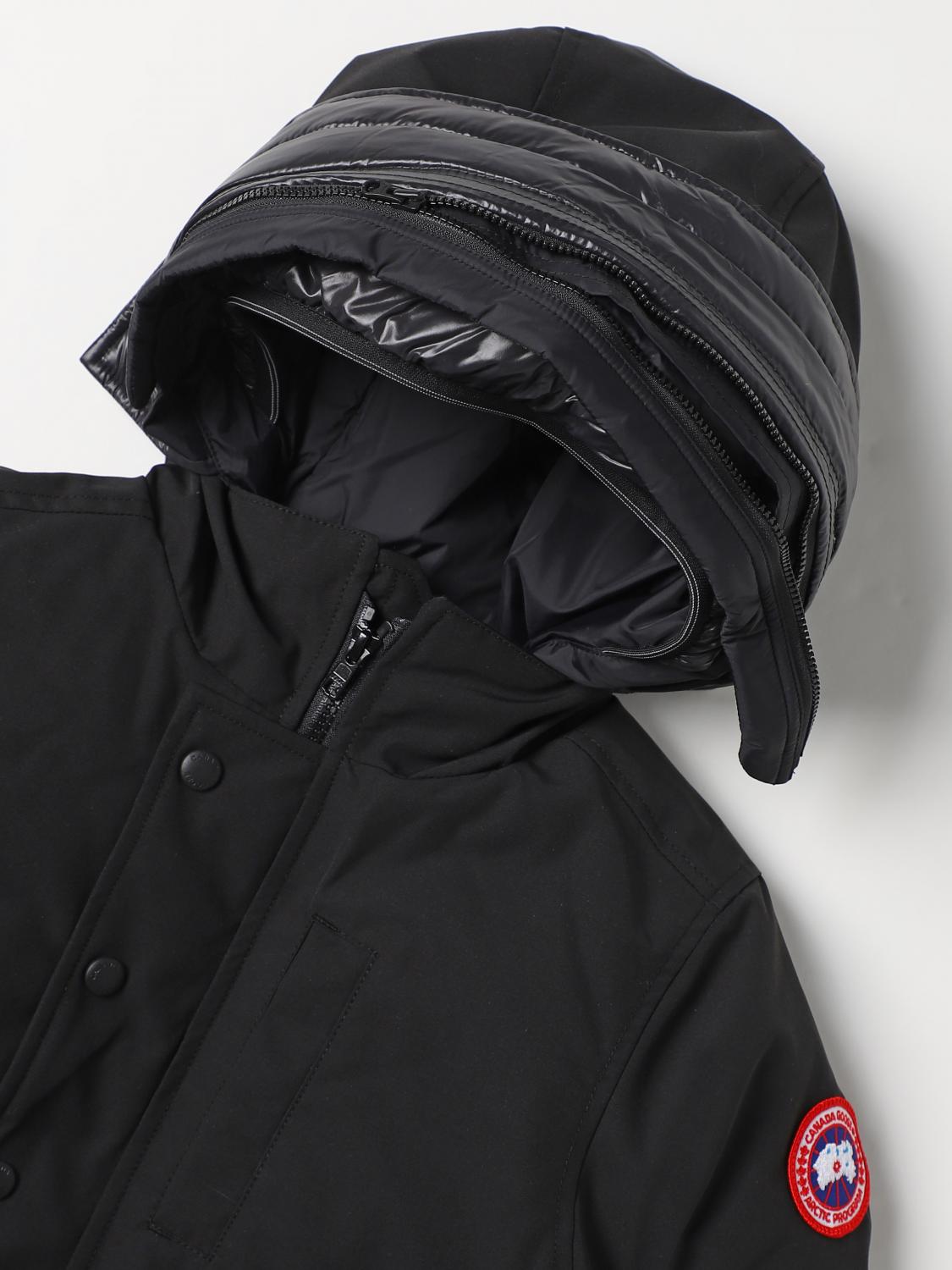 CANADA GOOSE JACKE: Jacke kinder Canada Goose, Schwarz - Img 3