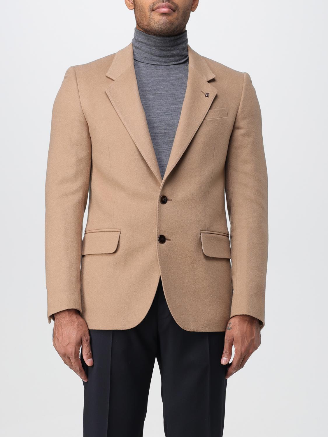 CORNELIANI:ジャケット メンズ - ベージュ | GIGLIO.COM CORNELIANI:ジャケット メンズ - ベージュ | GIGLIO.COM