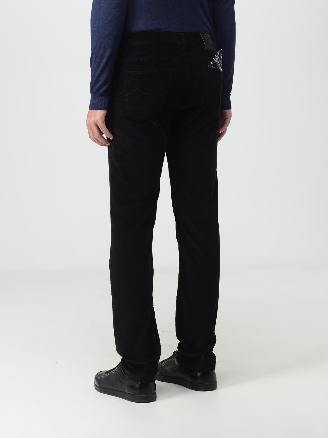 JACOB COHEN 팬츠: 팬츠 남성 Jacob Cohen, 블랙 - Img 2