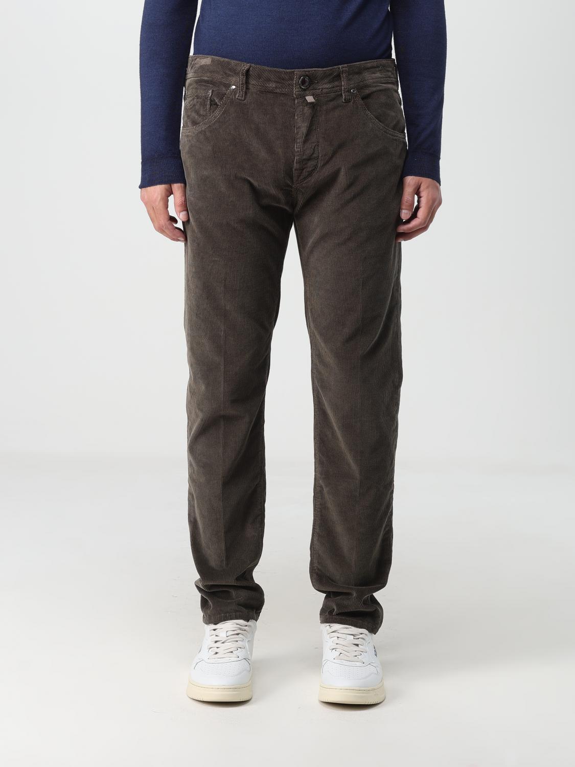 JACOB COHEN PANTS: Pants men Jacob Cohen, Brown - Img 1