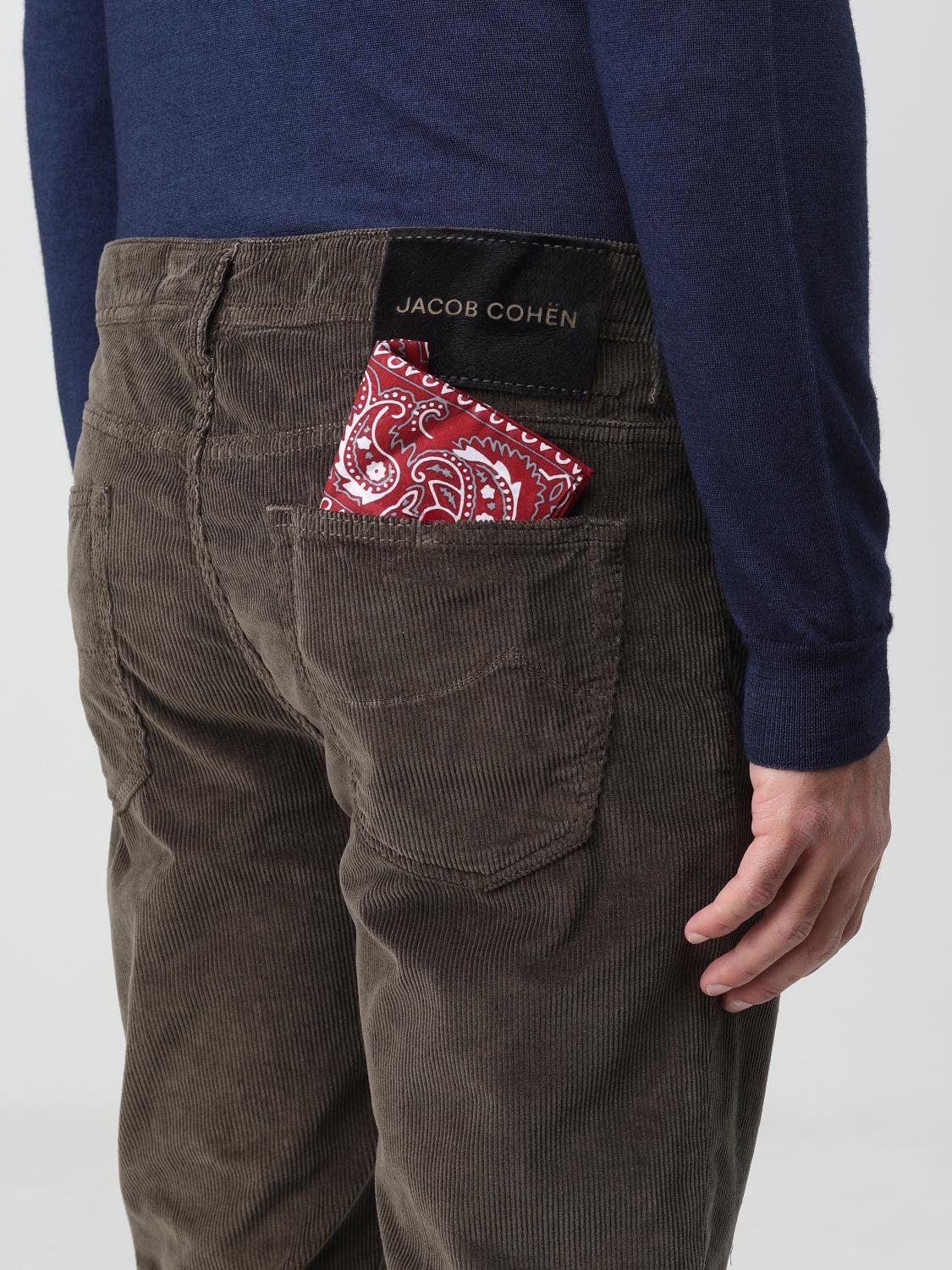JACOB COHEN PANTS: Pants men Jacob Cohen, Brown - Img 3