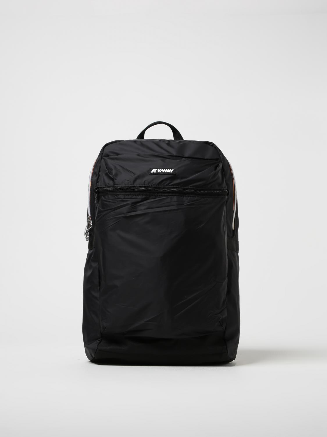 K-WAY MOCHILA: Bolsos hombre K-way, Negro - Img 1