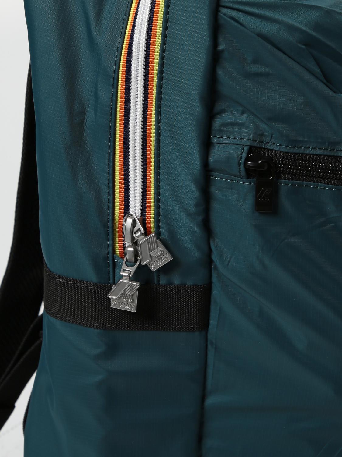 K-WAY RUCKSACK: Tasche herren K-way, Petroleum Blue - Img 3