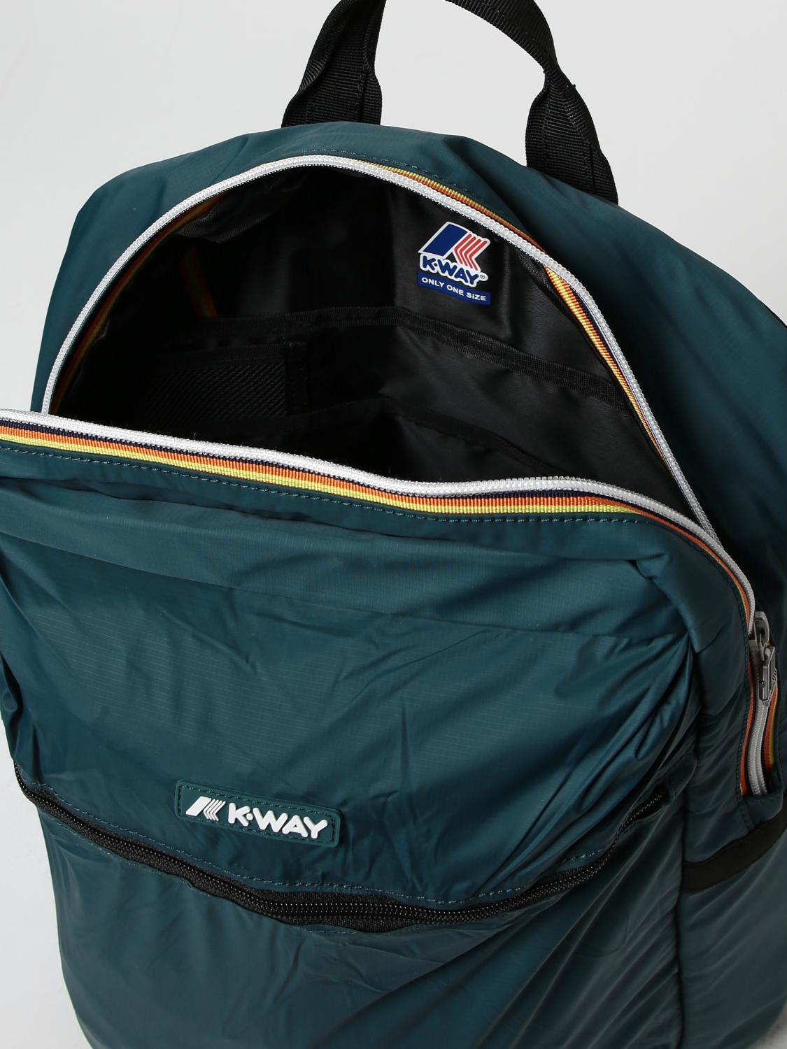 K-WAY RUCKSACK: Tasche herren K-way, Petroleum Blue - Img 4