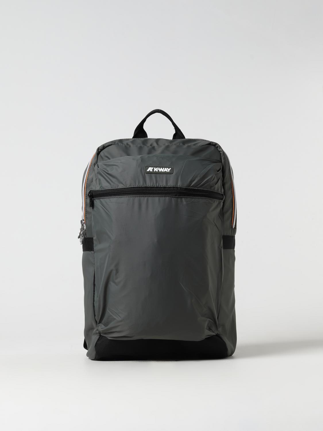 K-WAY MOCHILA: Bolsos hombre K-way, Oliva - Img 1