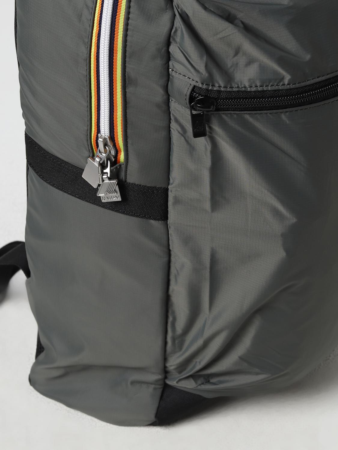 K-WAY MOCHILA: Bolsos hombre K-way, Oliva - Img 3
