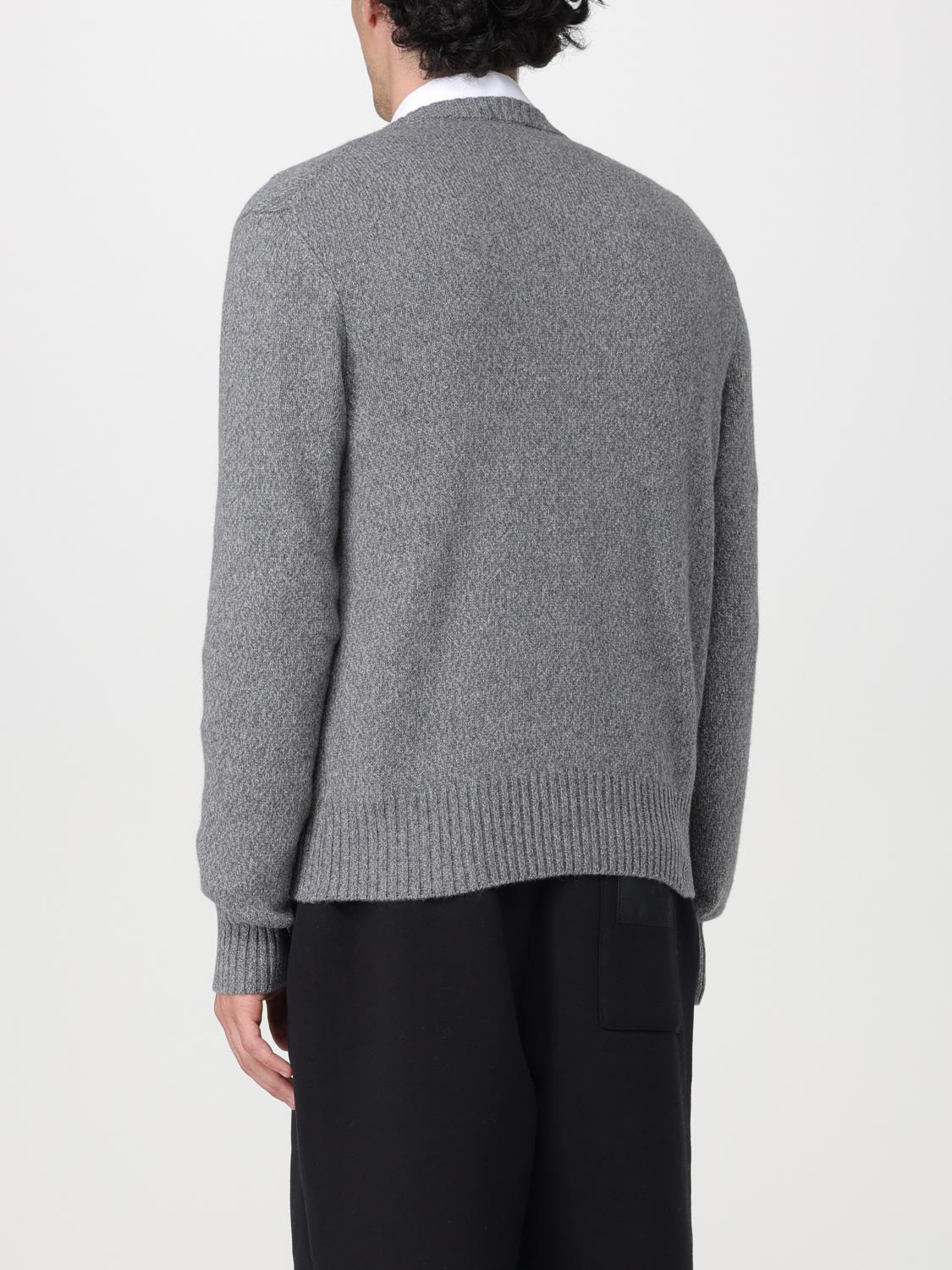 AMI PARIS PULL: Pull homme Ami Paris, Gris - Img 3