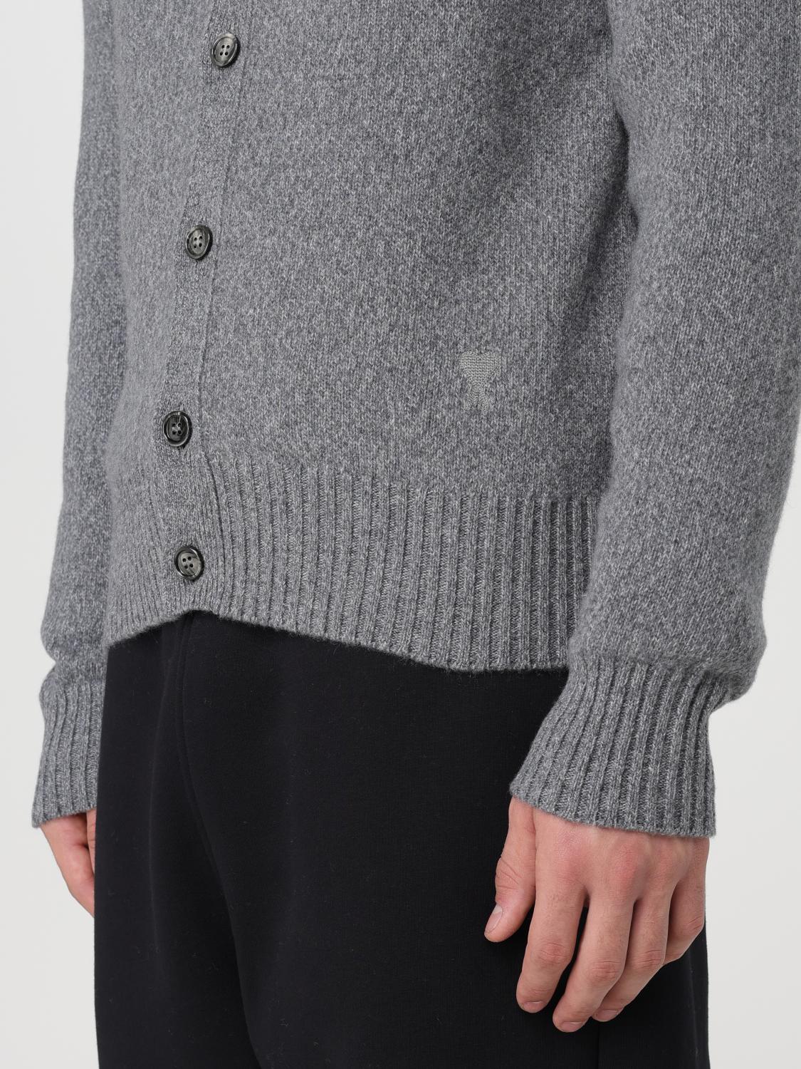 AMI PARIS PULL: Pull homme Ami Paris, Gris - Img 5