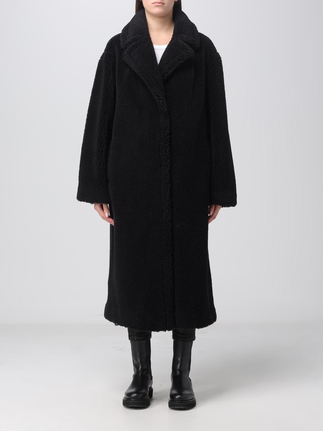 STAND STUDIO COAT: Coat woman Stand Studio, Black - Img 1