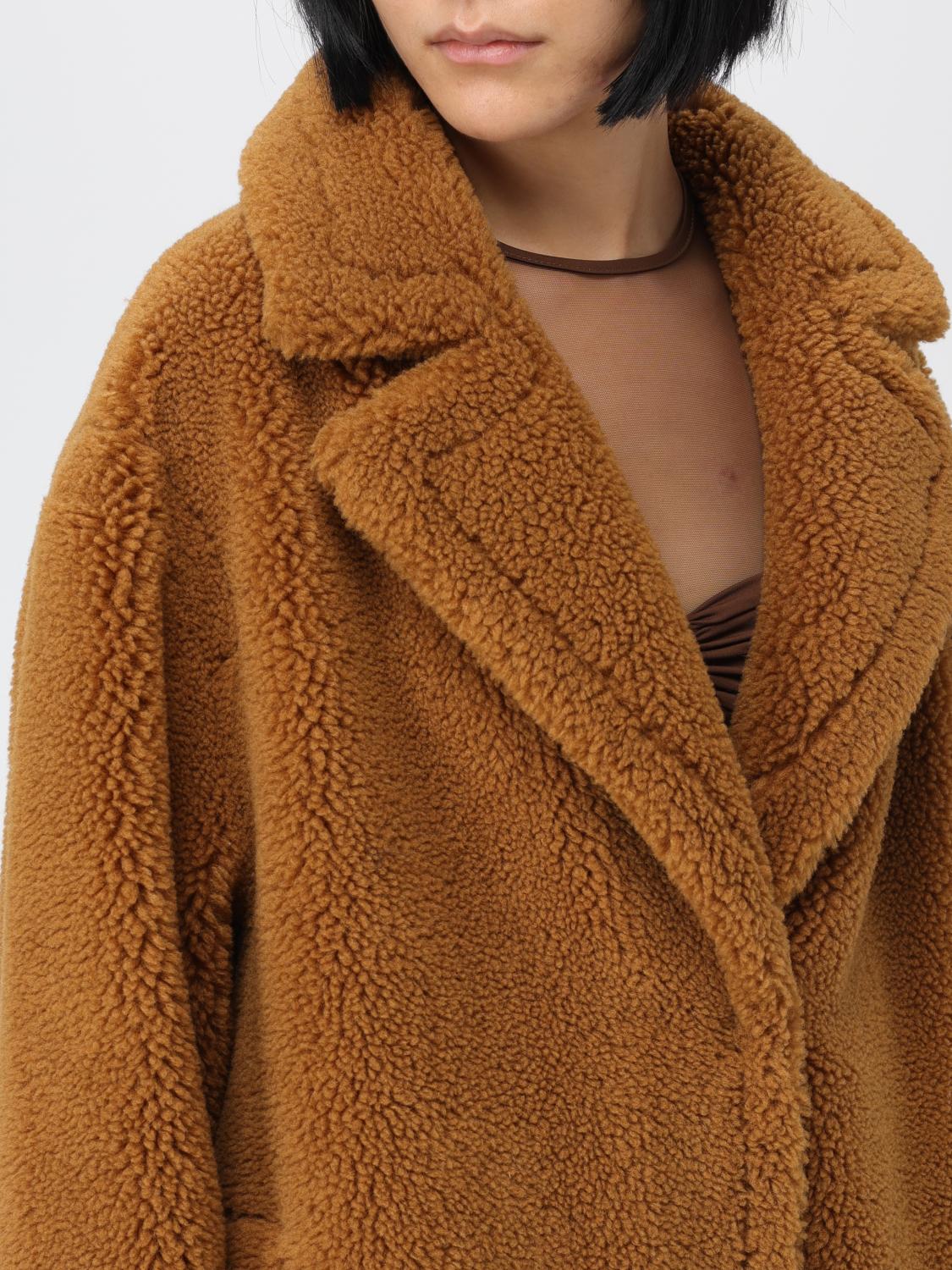 STAND STUDIO COAT: Coat woman Stand Studio, Brown - Img 4