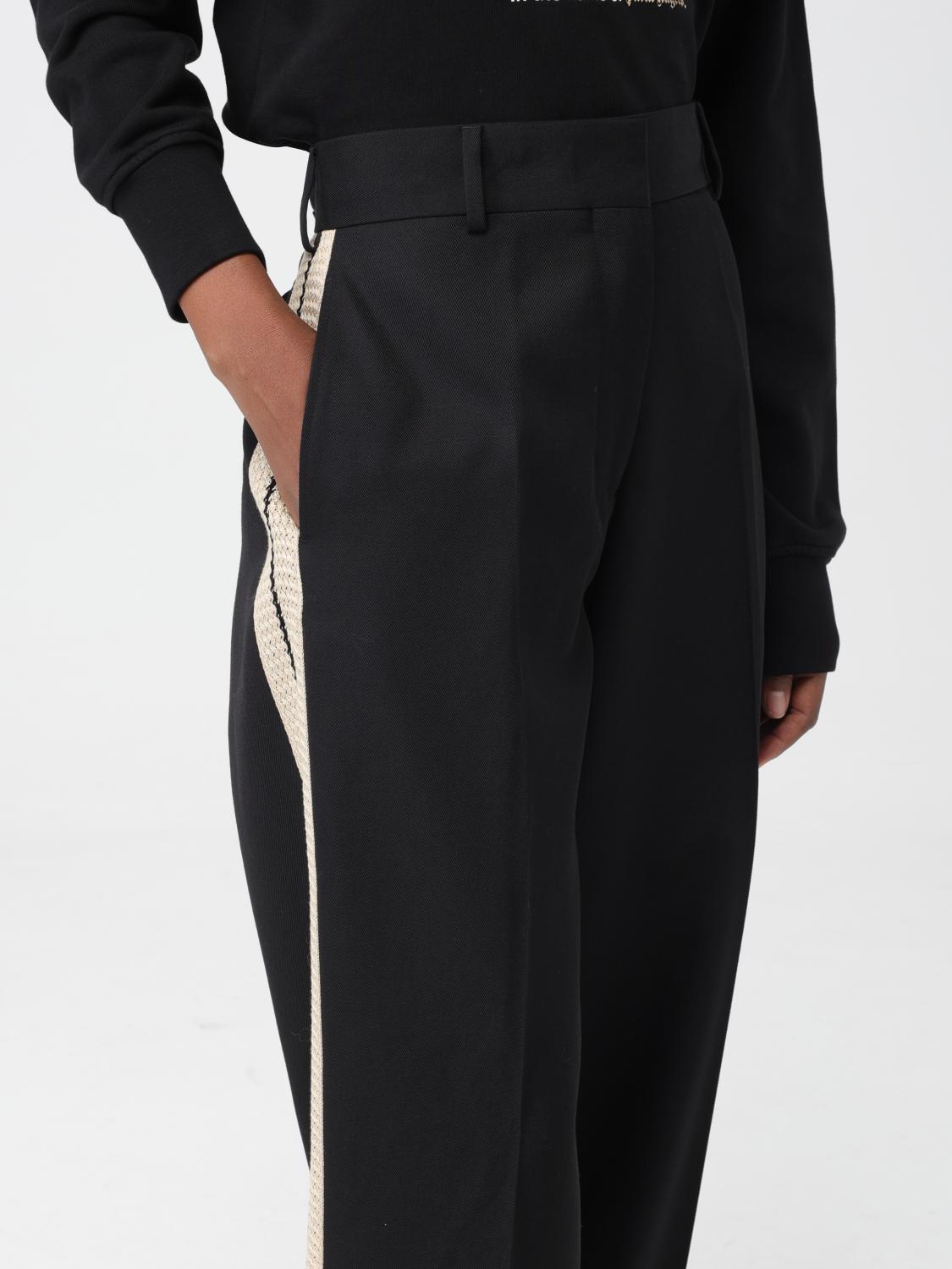 パンツ Palm Angels FW23 WOOL PANTS (PWCA107_F23FAB0011003) Palm Angels Outlet: Pants woman - Black | Palm Angels pants