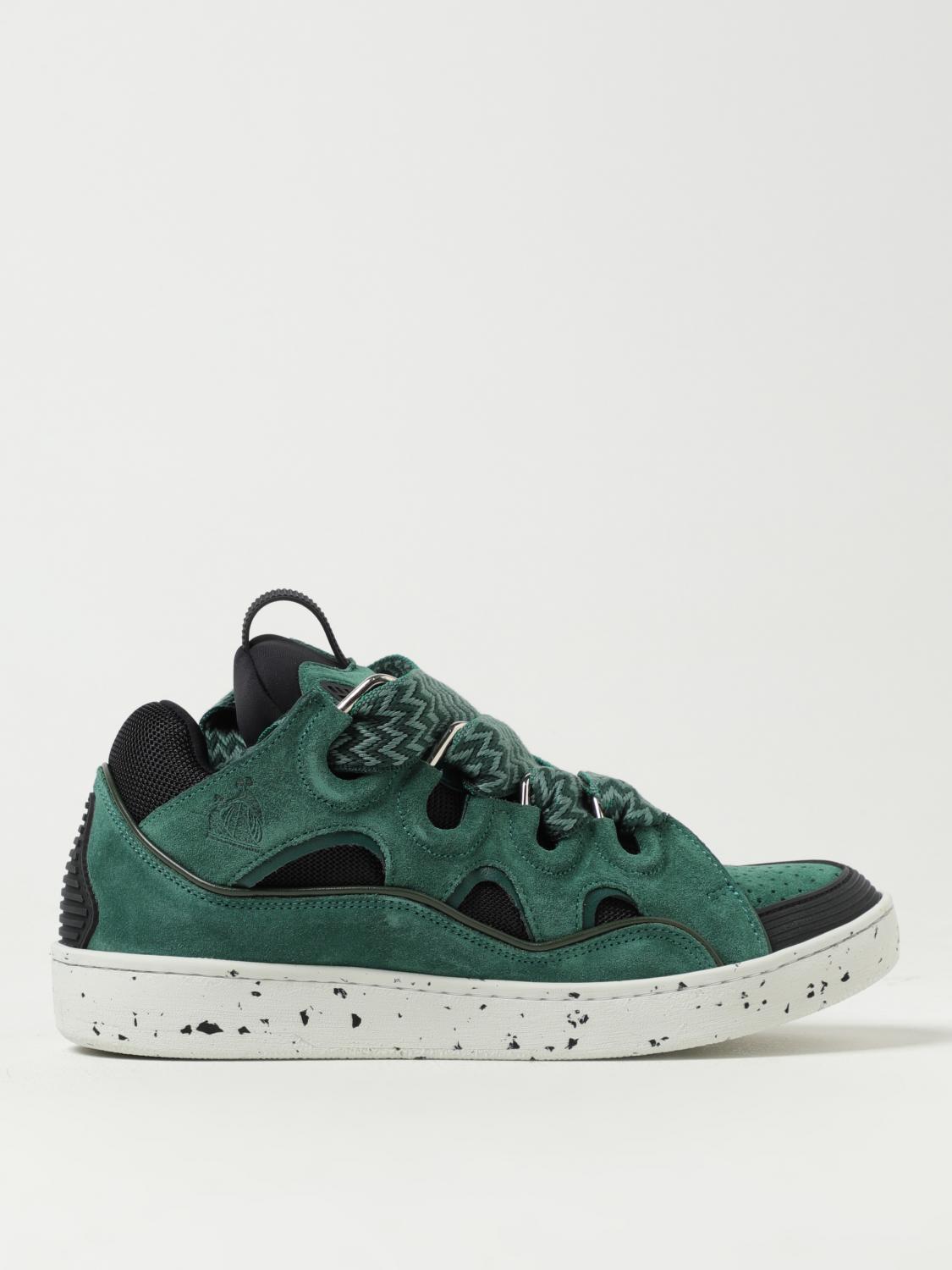 LANVIN Shoes men Green Lanvin sneakers FMSKRK11RECYA23 online at GIGLIO.COM