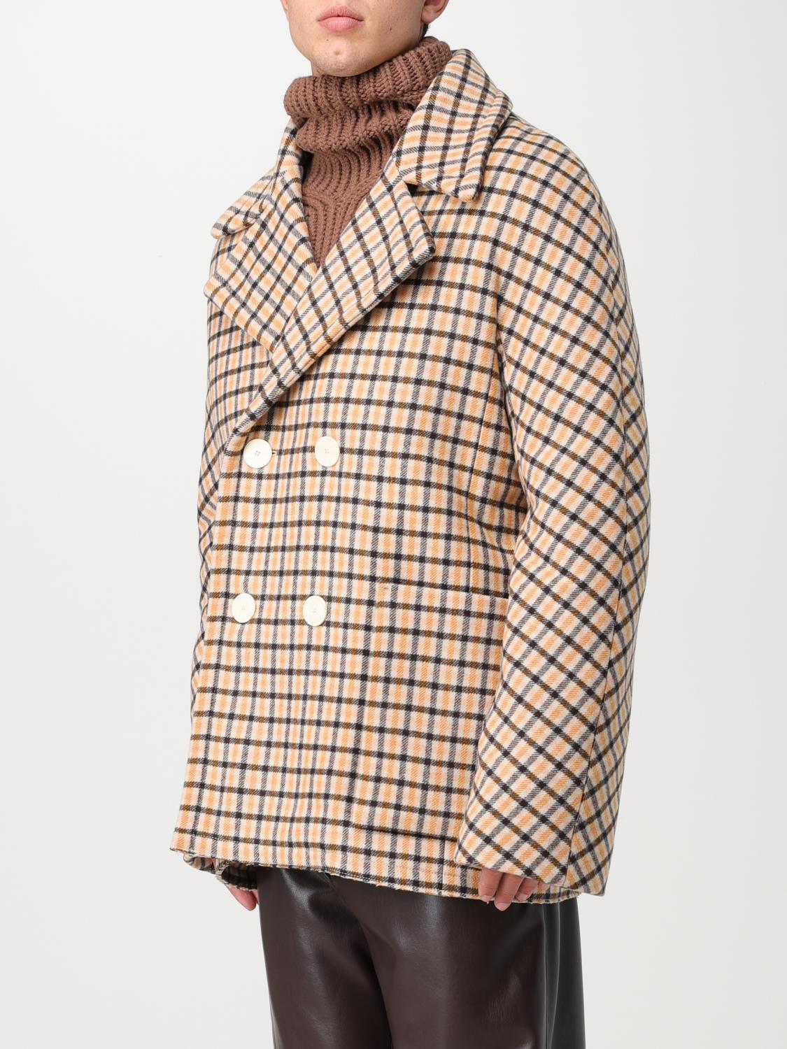LANVIN COAT: Coat men Lanvin, Brown - Img 4