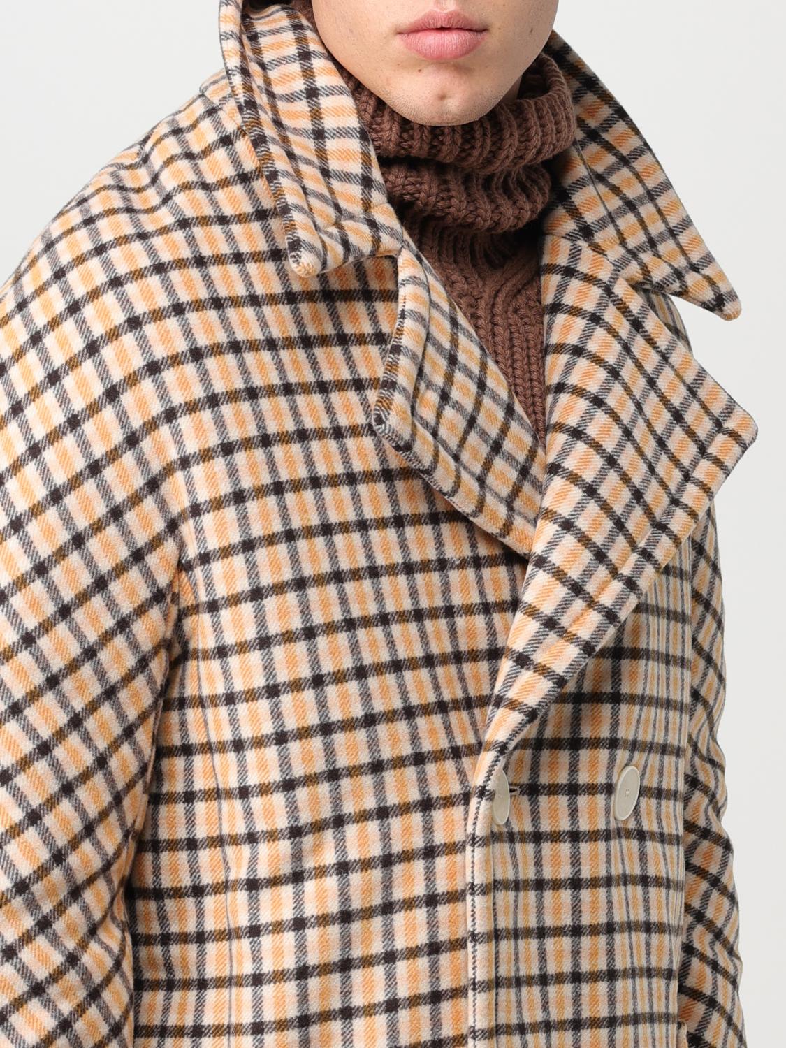 LANVIN COAT: Coat men Lanvin, Brown - Img 5