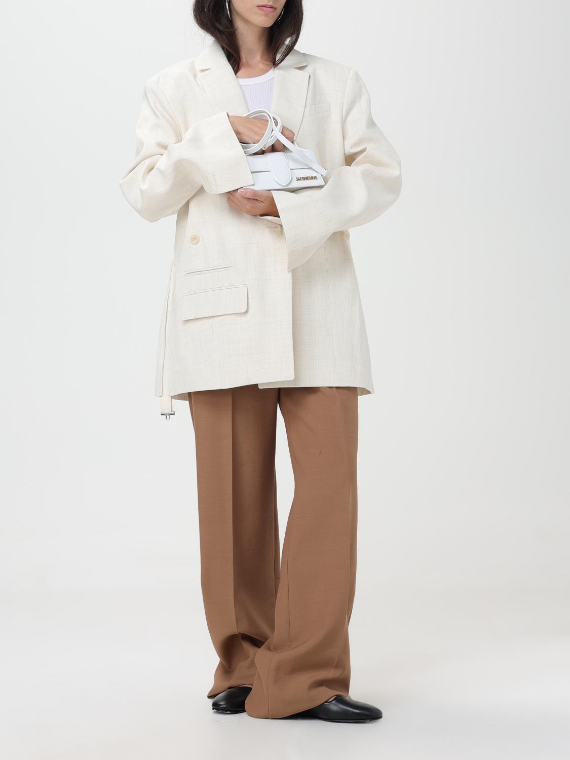 JACQUEMUS AMERICANA: Americana mujer Jacquemus, Blanco - Img 2