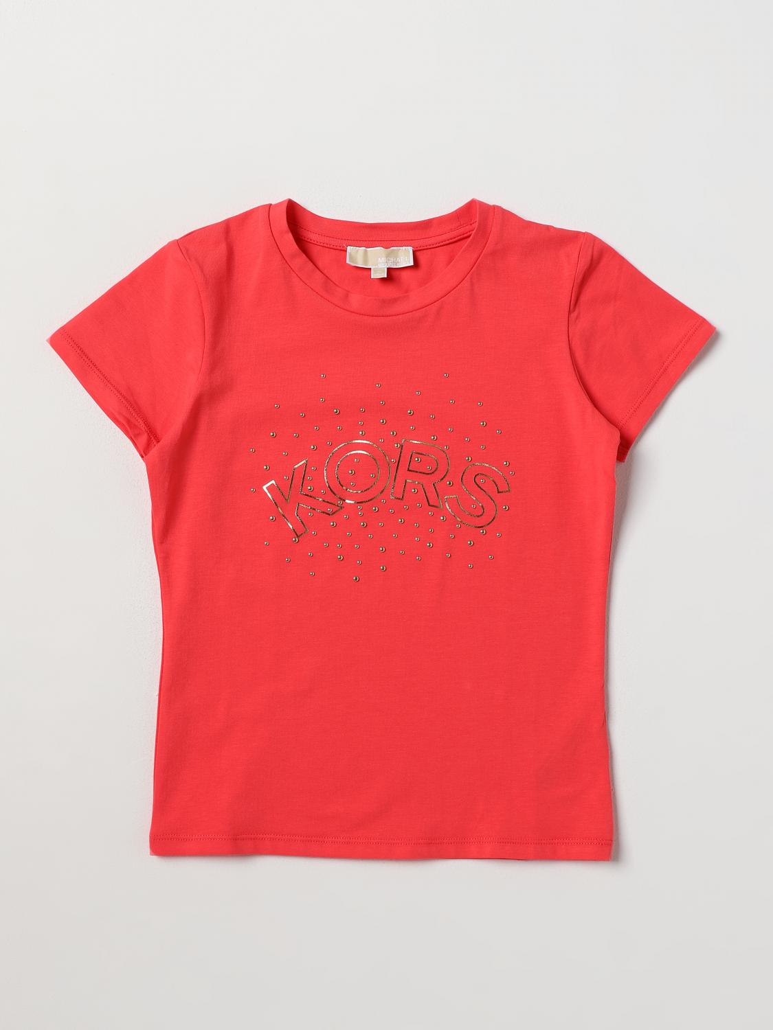MICHAEL KORS CAMISETA: Camiseta niños Michael Kors, Fucsia - Img 1