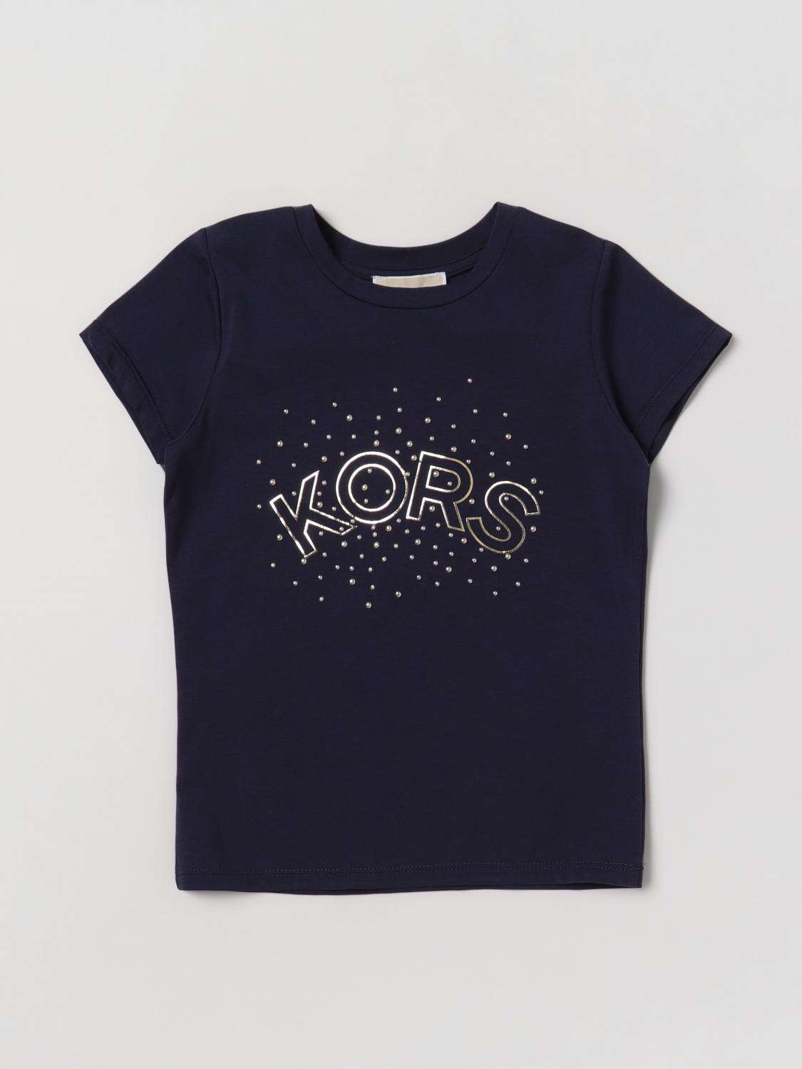 MICHAEL KORS T-SHIRT: T-shirt kinder Michael Kors, Marine - Img 1