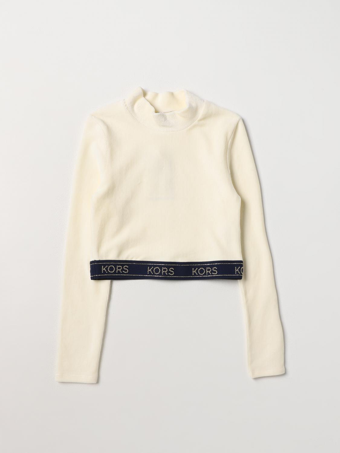 MICHAEL KORS CAMISETA: Camiseta niños Michael Kors, Crema - Img 1