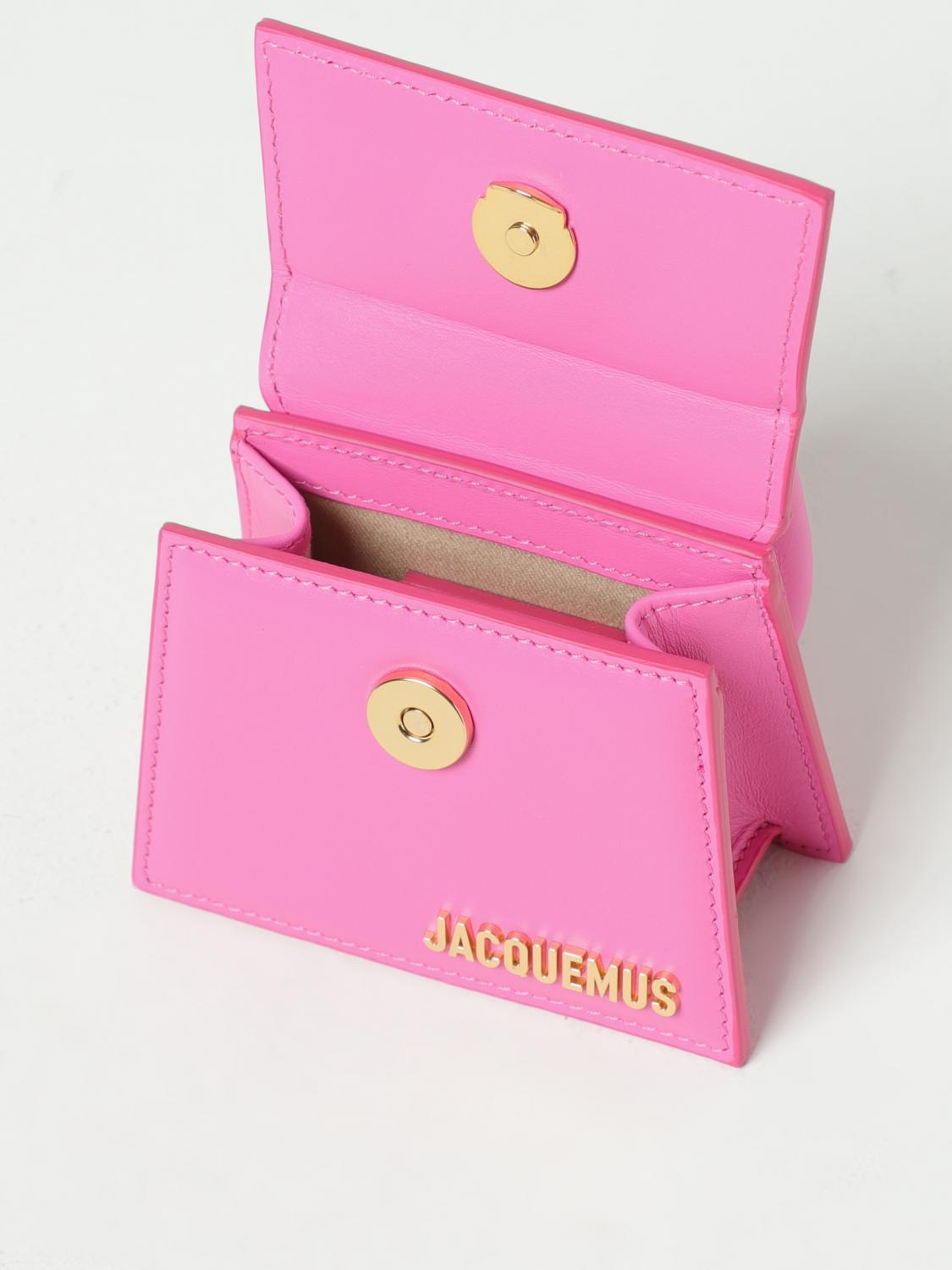 JACQUEMUS BORSA MINI: Borsa Le Chiquito Mini Jacquemus in pelle, Rosa - Img 4