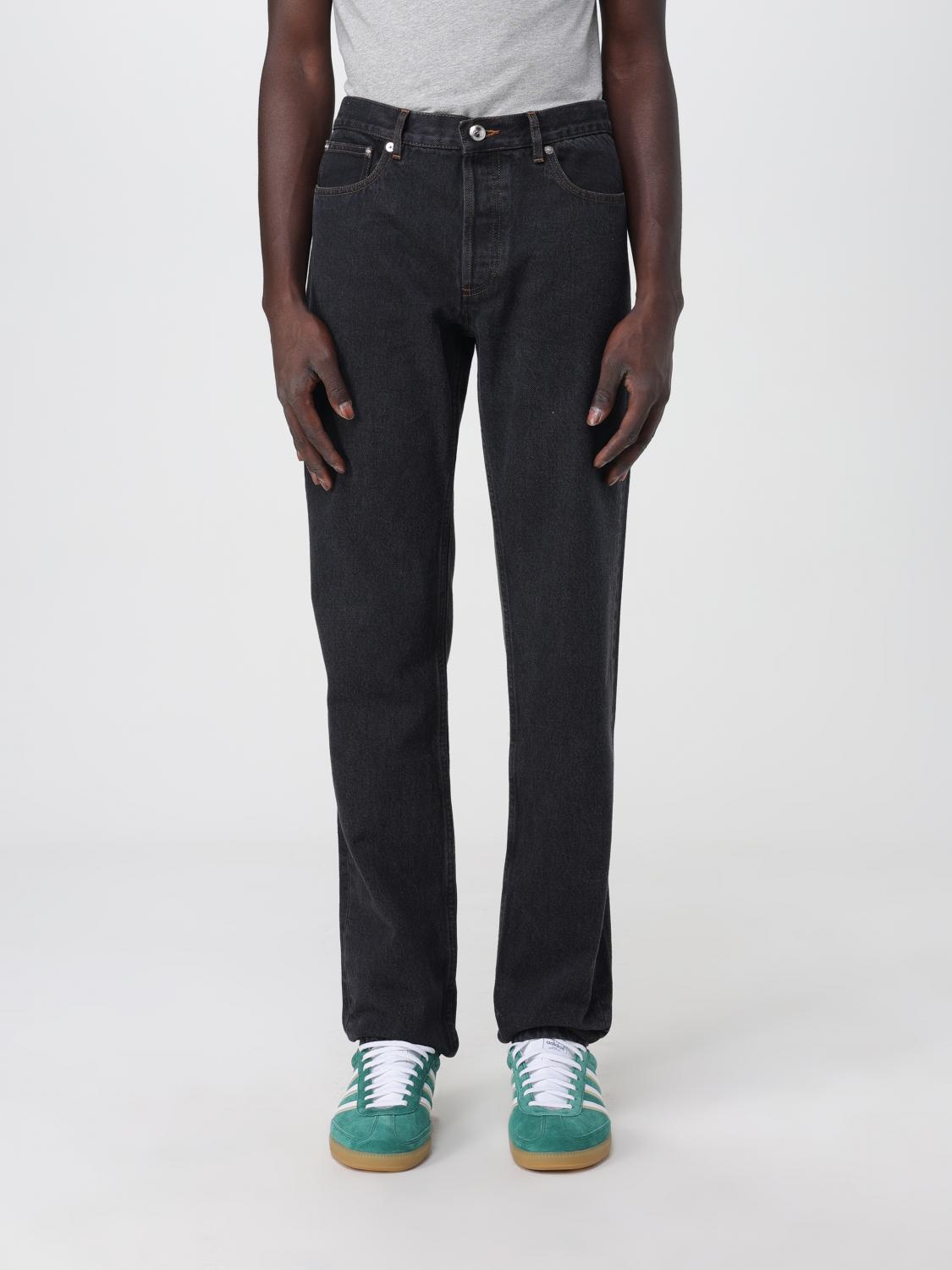 A.P.C. JEANS: Jeans A.P.C. in denim, Nero - Img 1