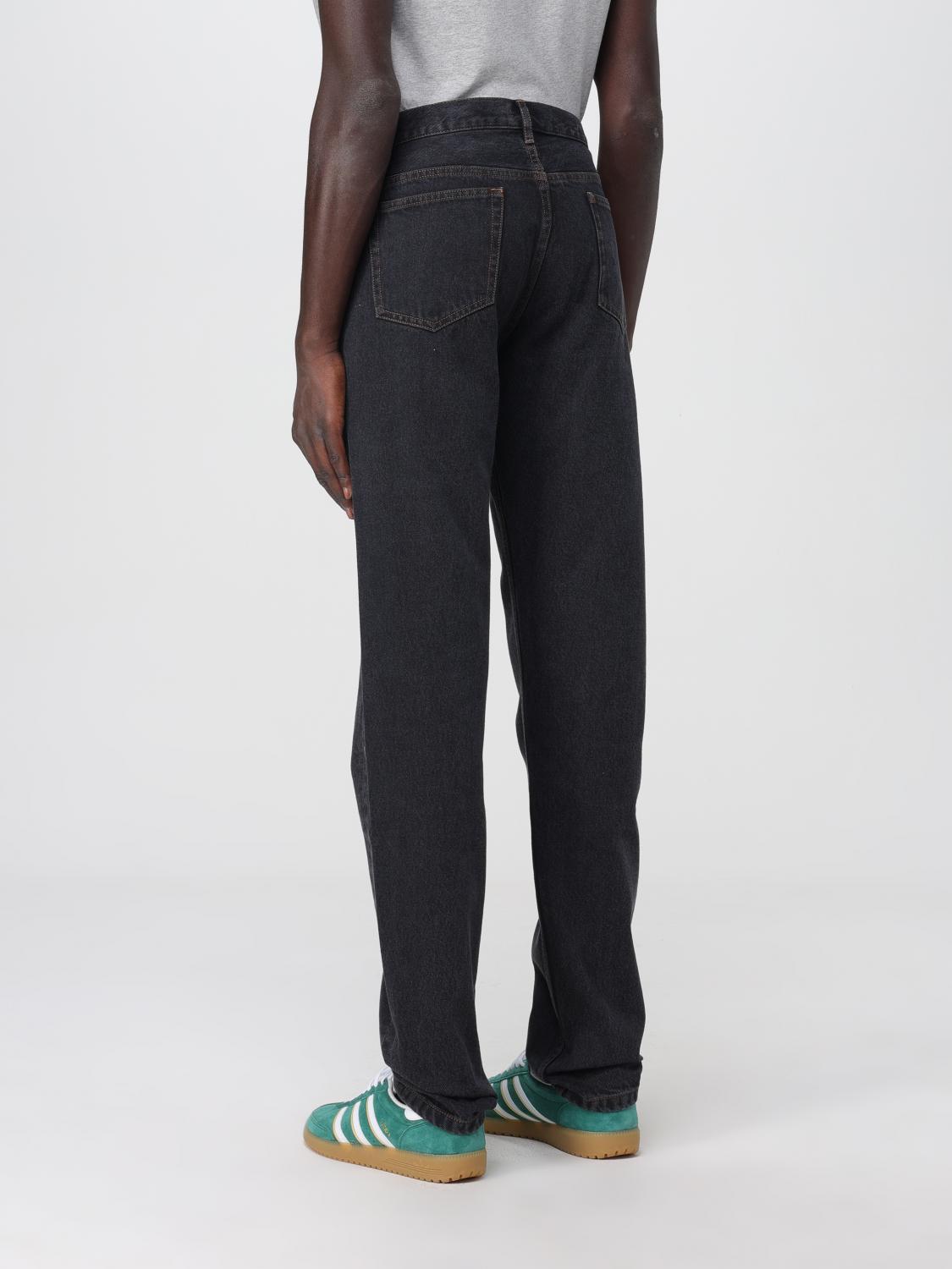 A.P.C. JEANS: Jeans A.P.C. in denim, Nero - Img 3